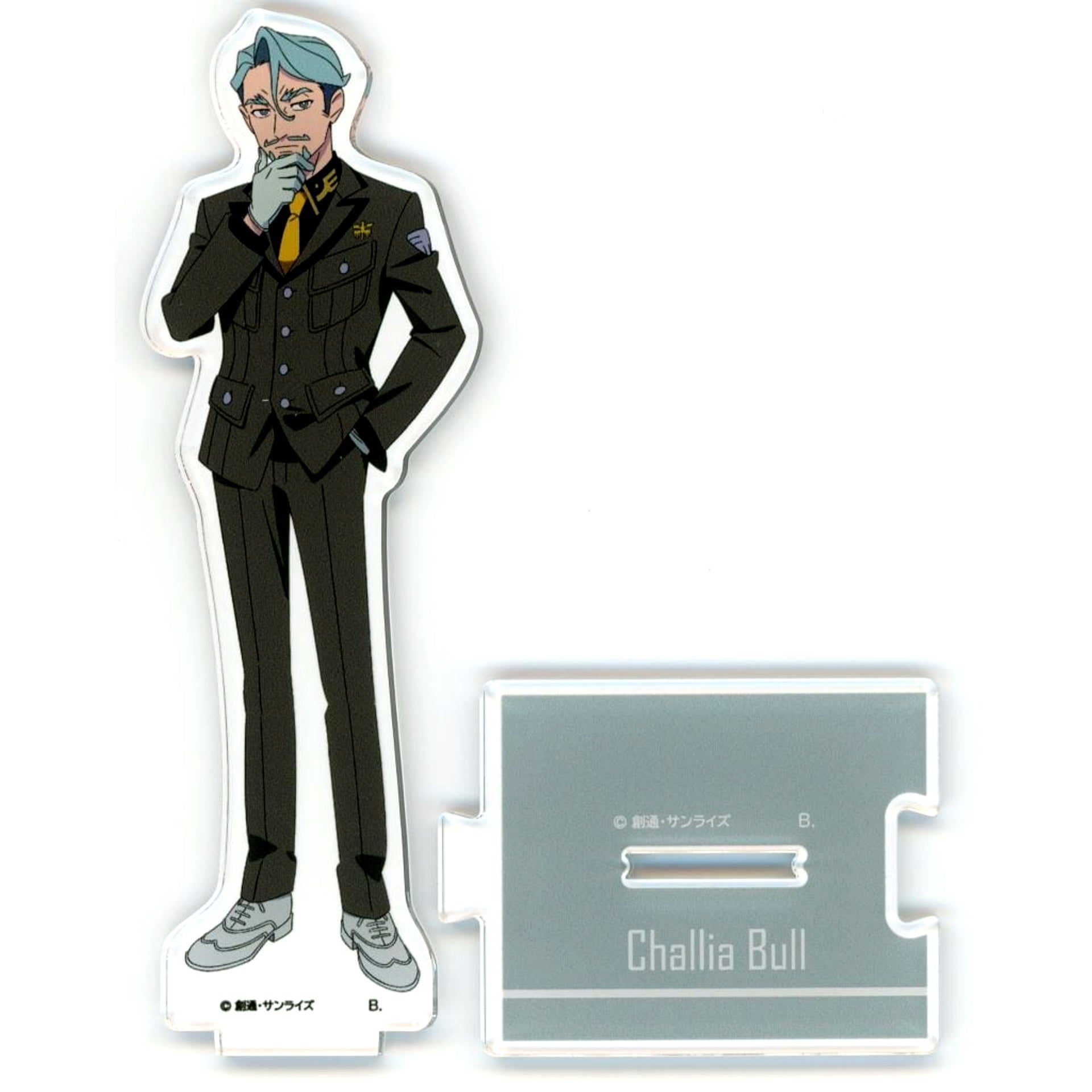 Chalia Bull Mobile Suit Gundam Silver Phantom -Beginning- Connecting Acrylic Stand [USED]
