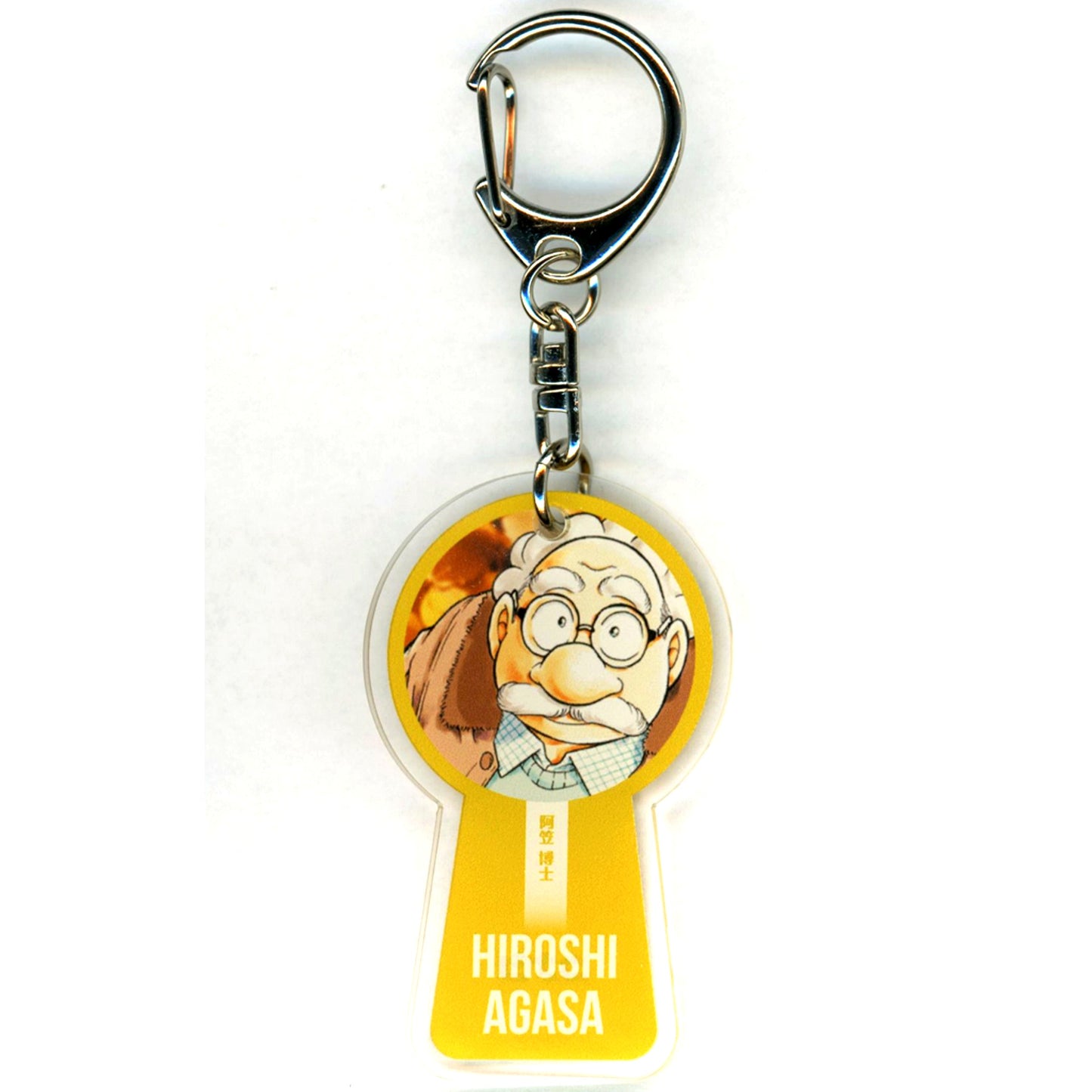 Hiroshi Agasa Detective Conan Land Oshi Chara Charm Keychain [USED]