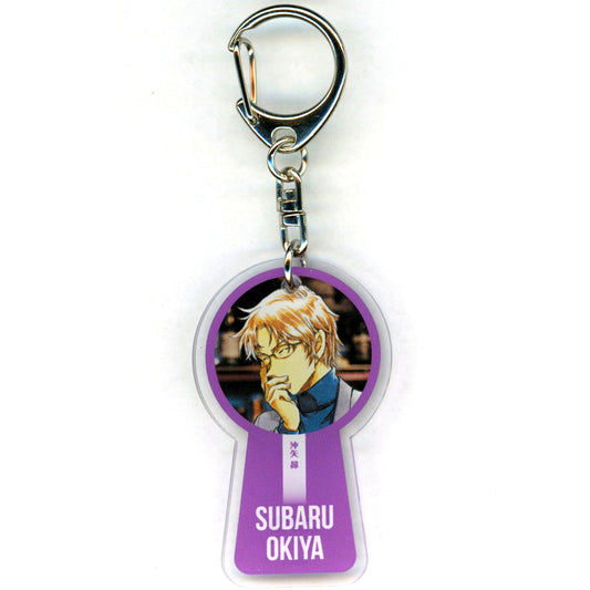 Subaru Okiya Oshi Character Charm Keychain Detective Conan Land [USED]