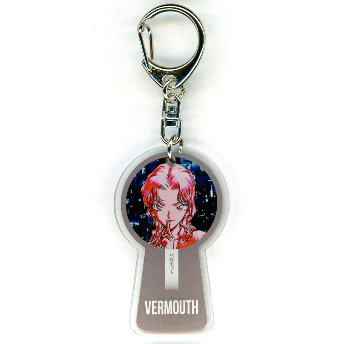 Vermouth Detective Conan Land Oshi Chara Charm Keychain [USED]