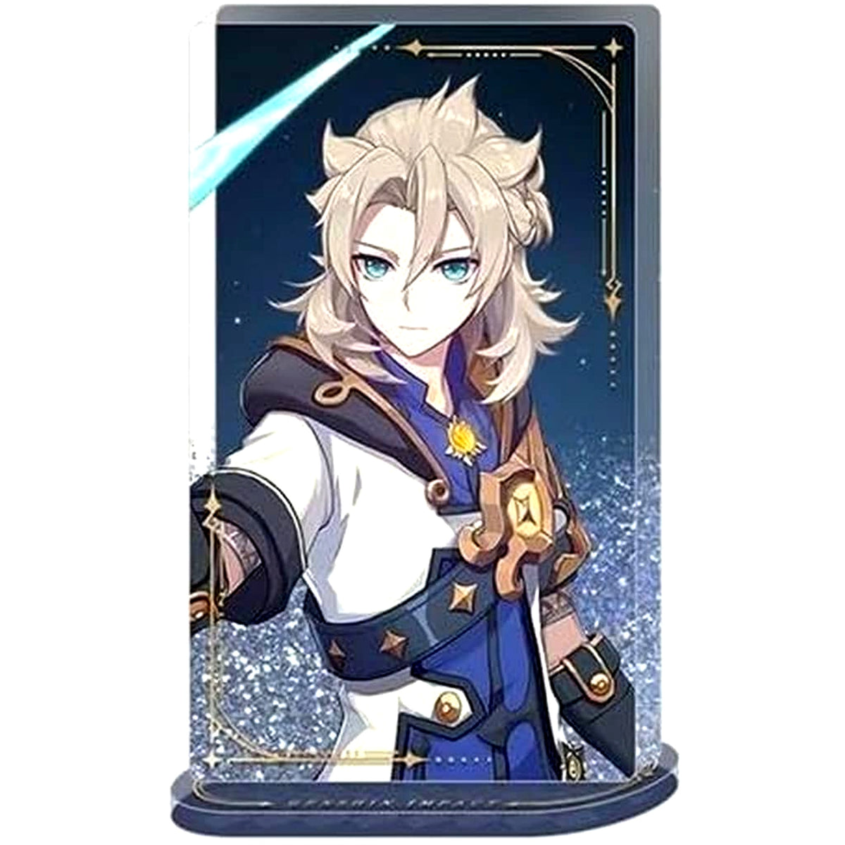 Albedo Genshin Impact Character PV Series Acrylic Sand Art Block China Exclusive [USED]