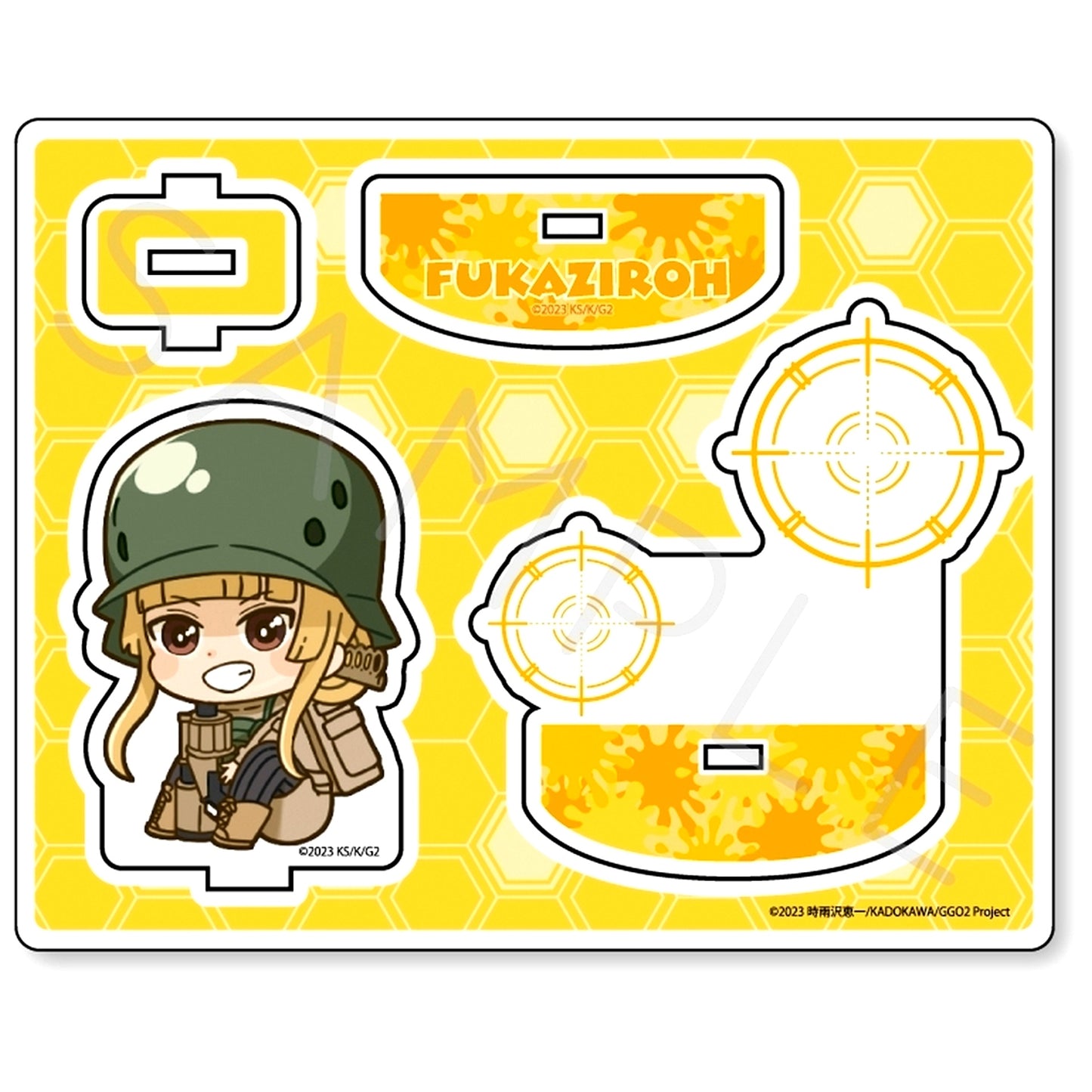 Fukaziroh C Sword Art Online Alternative Gun Gale Online II Acrylic Stand [USED]