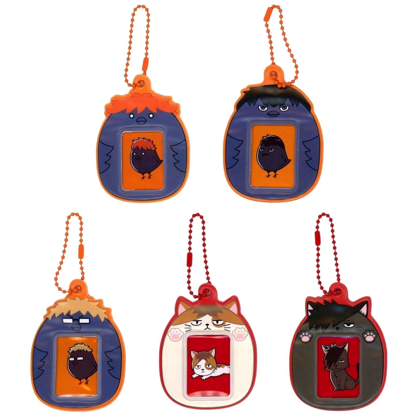Set of 5 Haikyu!! Mini Photo Holder Hinagarasu Design [USED]
