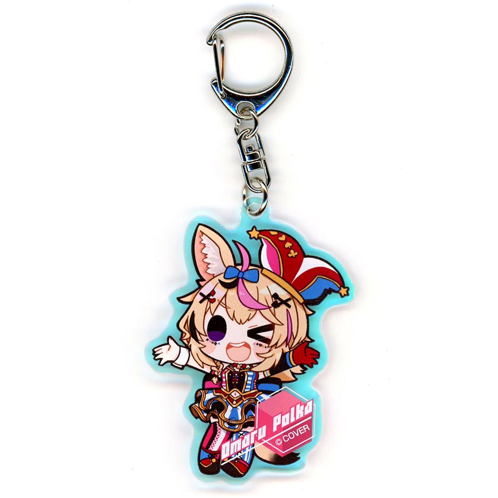 Omaru Polka Hololive CITY'24 Aurora Acrylic Keychain F BOX [USED]