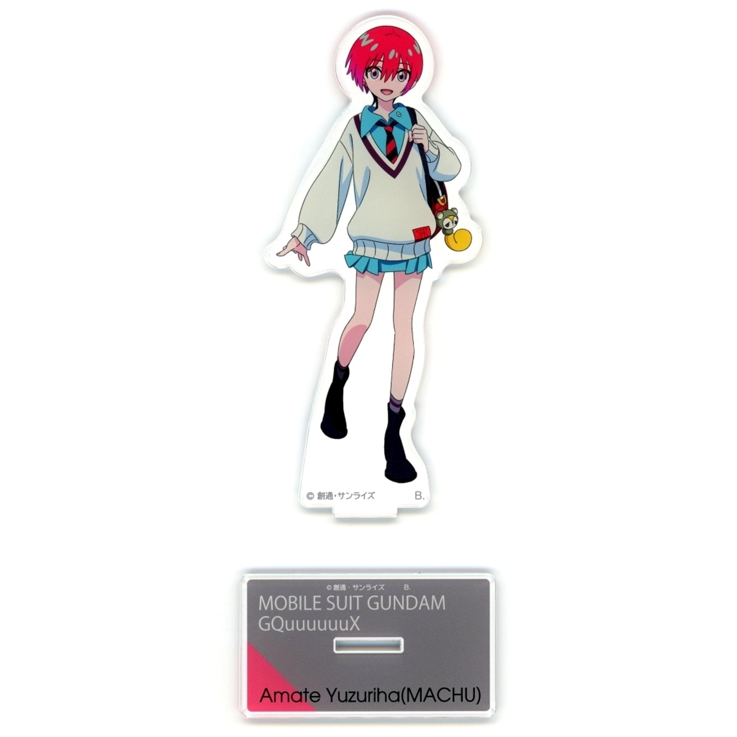 Amate Yuzuriha (Machu) Mobile Suit Gundam GQuuuuuuX Big Acrylic Stand [USED]