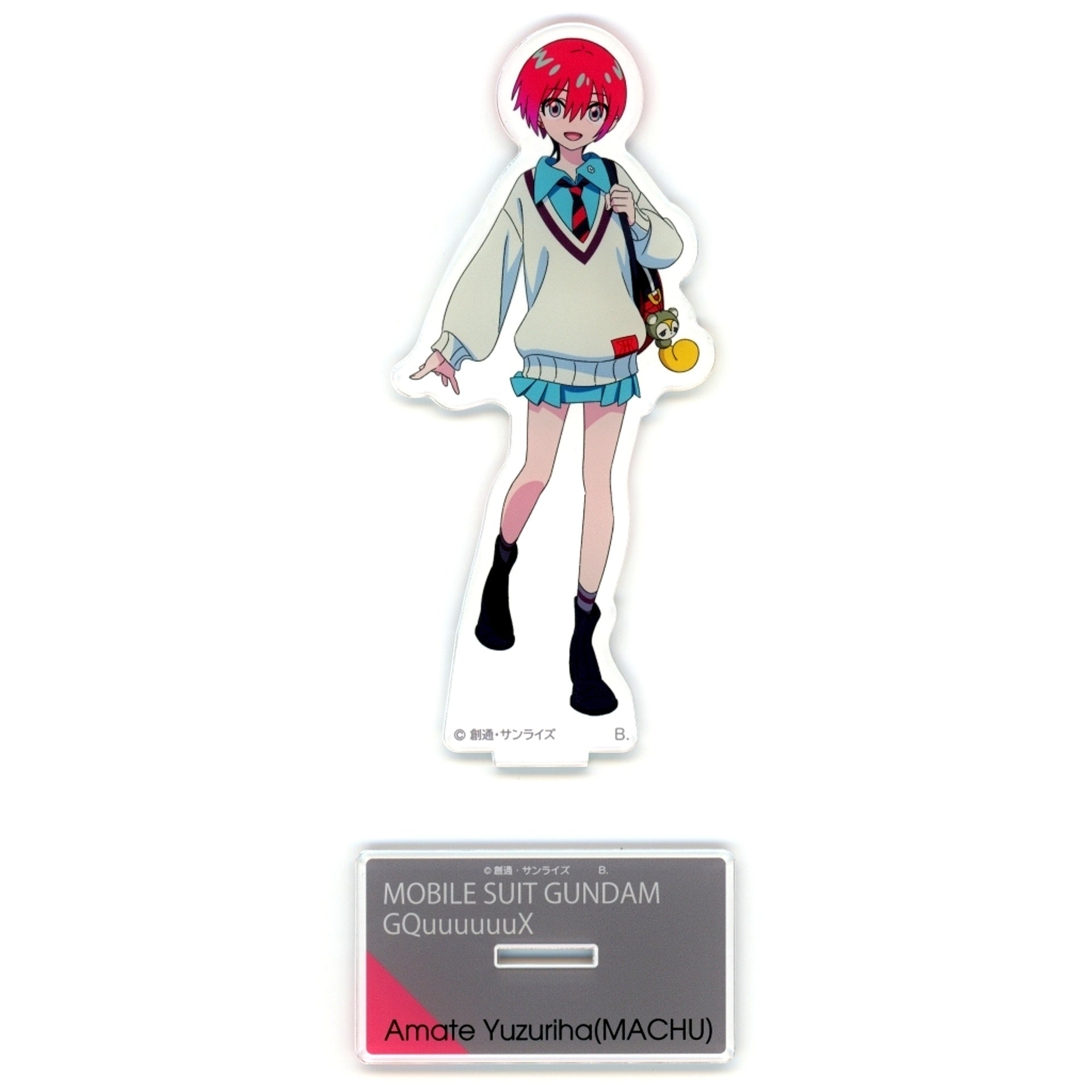 Amate Yuzuriha (Machu) Mobile Suit Gundam GQuuuuuuX Big Acrylic Stand [USED]