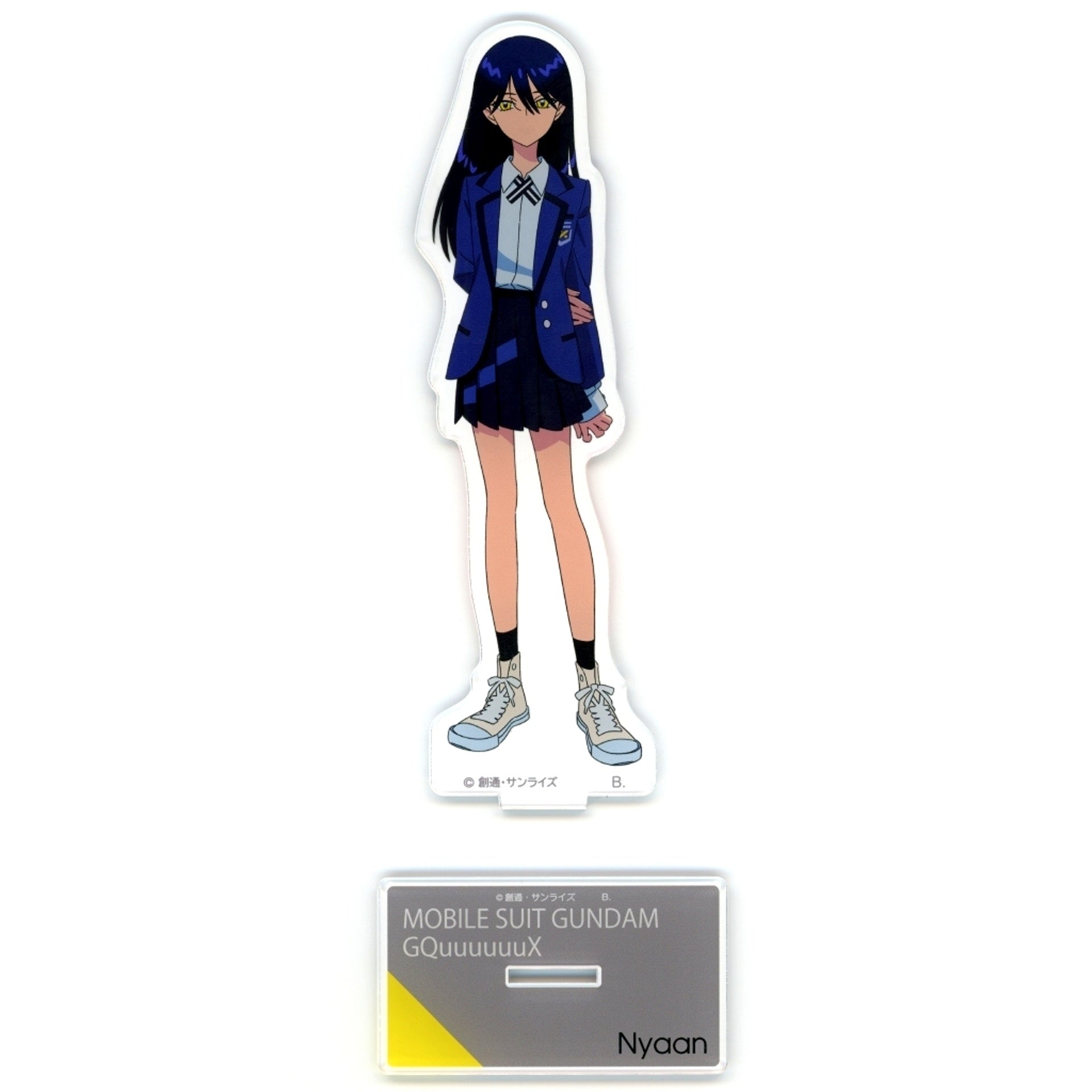 Nyaan Mobile Suit Gundam GQuuuuuuX Big Acrylic Stand [USED]