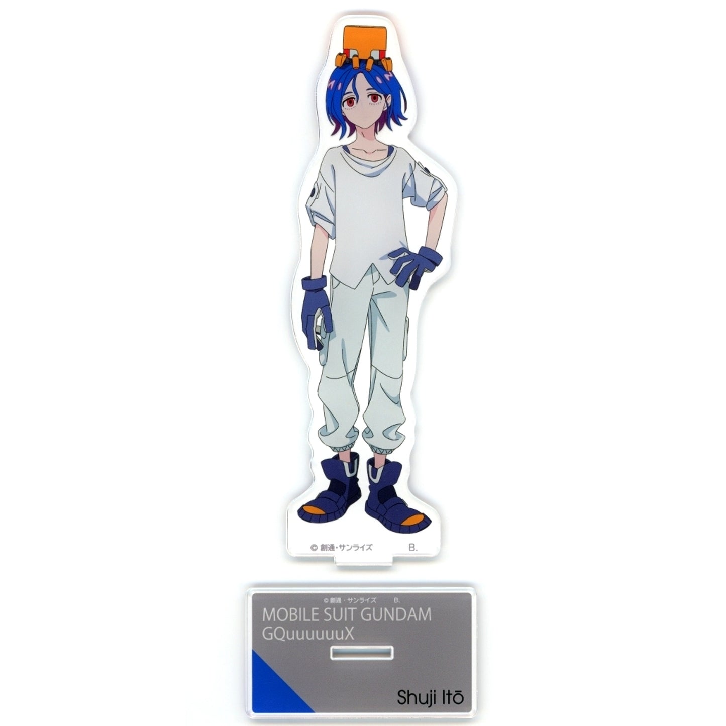 Shuji Ito Mobile Suit Gundam Silver Phantom Big Acrylic Stand [USED]