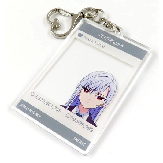 The 100 Girlfriends Who Really, Really, Really, Really, Really Love You Nano Eiai B Acrylic Keychain Keychains [USED]