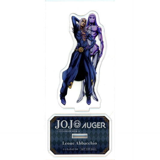 Leone Abbacchio Original Acrylic Stand JoJo's Bizarre Adventure Part 5 Golden Wind x AUGER Limited Package Purchase Bonus [USED]