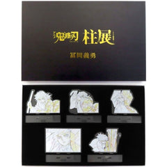 Demon Slayer: Kimetsu no Yaiba Giyu Tomiokau Hashira Motion Action Keyframe Acrylic Stand Set Hashira Exhibition And to the Infinity Castle Exclusive Acrylic Stands [USED]