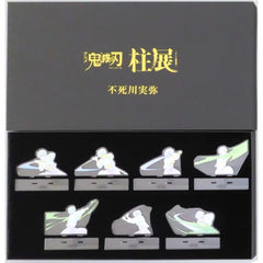 Demon Slayer: Kimetsu no Yaiba Sanemi Shinazugawa Hashira Motion Action Keyframe Acrylic Stand Set Hashira Exhibition And to the Infinity Castle Exclusive Acrylic Stands [USED]