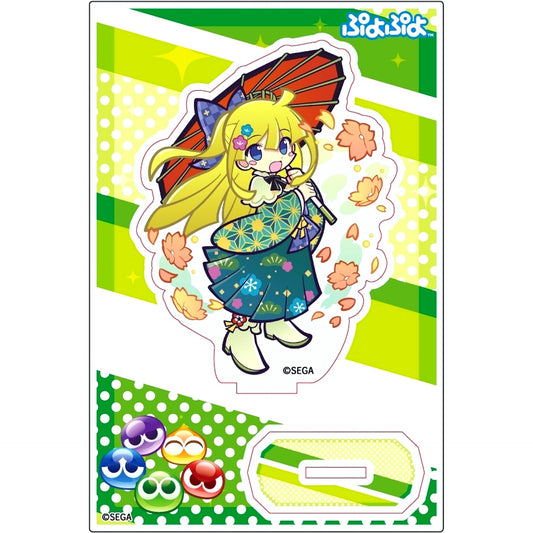 Ranmanna Witch Acrylic Stand Puyo Puyo [USED]