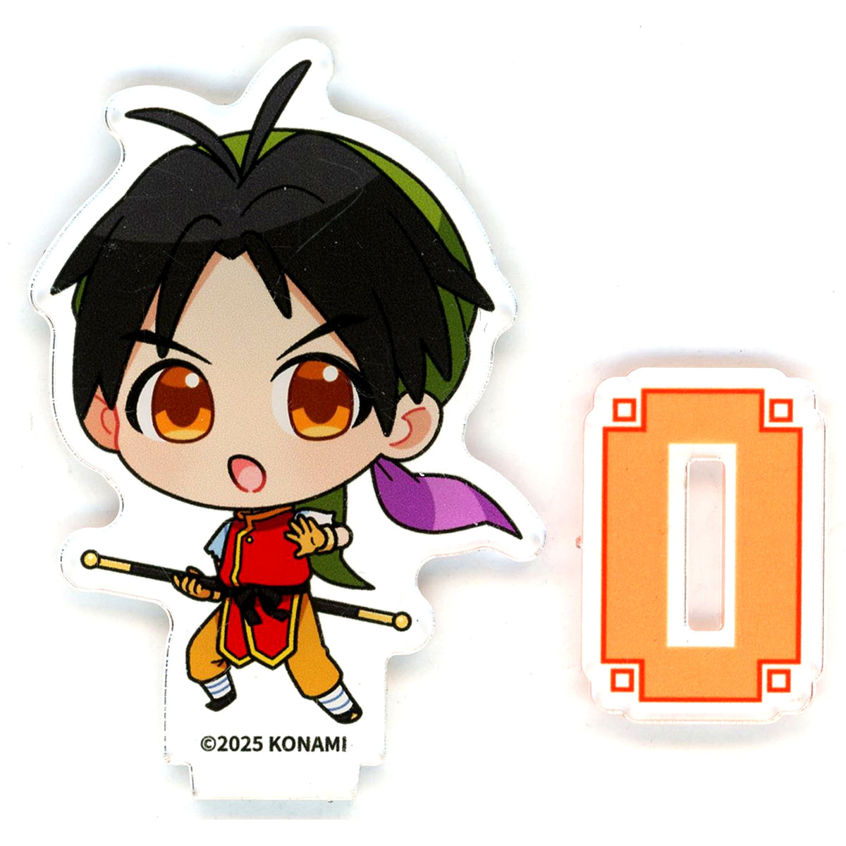Suikoden I Hero Acrylic Stand Suikoden I and II HD Remaster Scratch D-1 Prize [USED]
