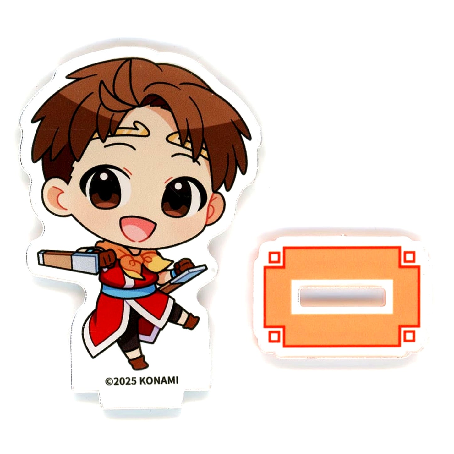 Suikoden II Hero Suikoden I and II HD Remaster Scratch Acrylic Stand Prize D-7 [USED]