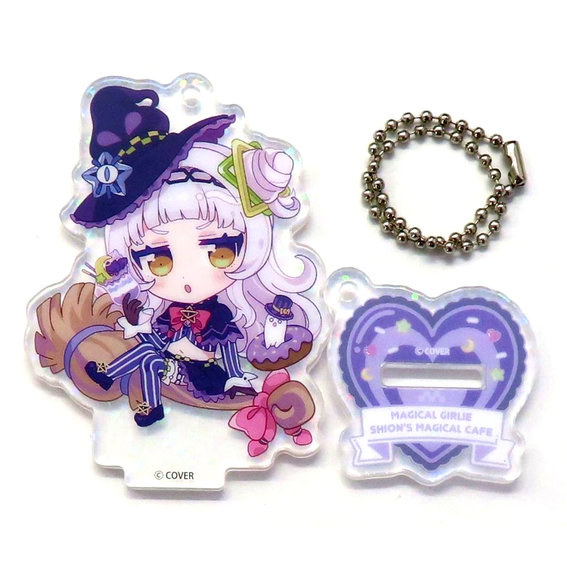 Murasaki Shion Normal Outfit VTuber hololive Super Cute Random Acrylic Stand Murasaki Shion Majokko Shion no Magical cafe [USED]