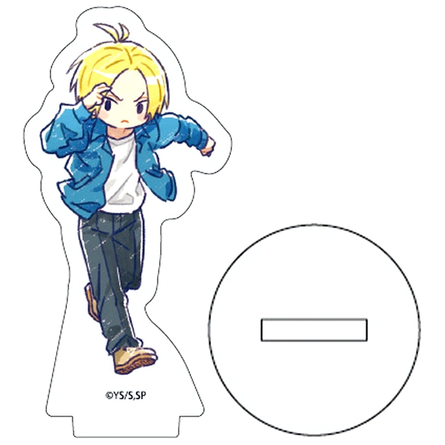 Shin Asakura Sakamoto Days Acrylic Petit Stand 02. Everyday Ver. GraffArt Illustration [USED]