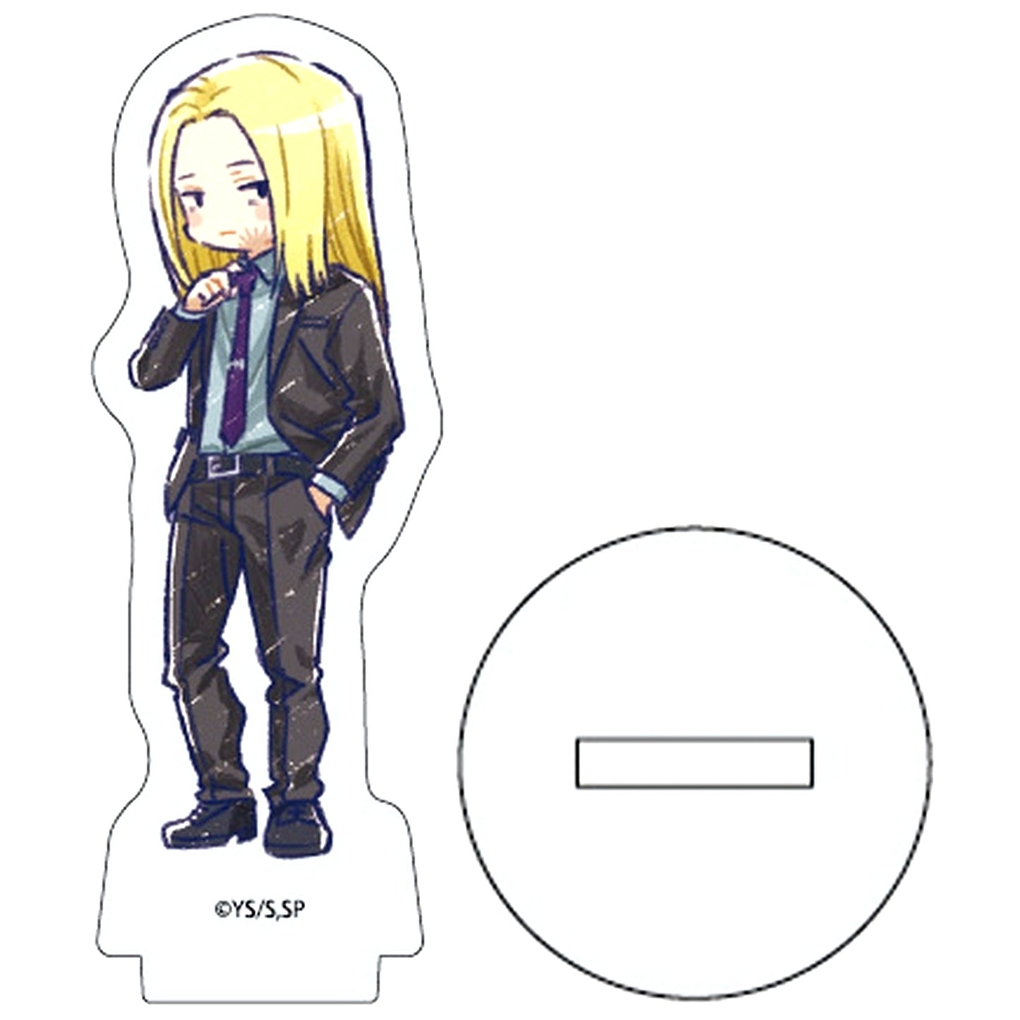 Shishiba Sakamoto Days Acrylic Petit Stand 02. Everyday Ver. GraffArt Illustration [USED]