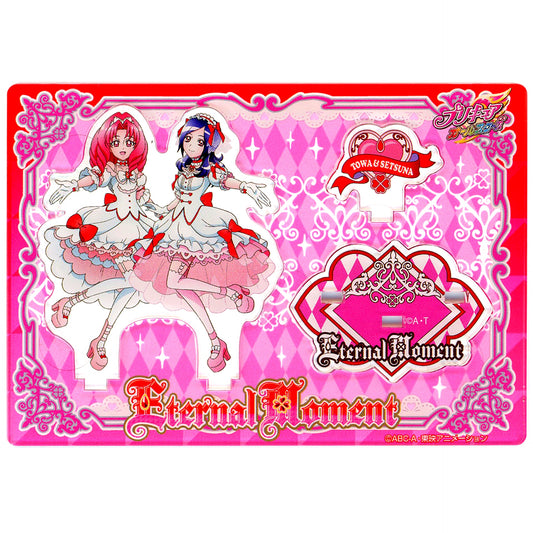 Towa Akagi & Setsuna Higashi Eternal Moment PreCure All Stars 2nd Season Pretty Store Limited Acrylic Stand Panel [USED]
