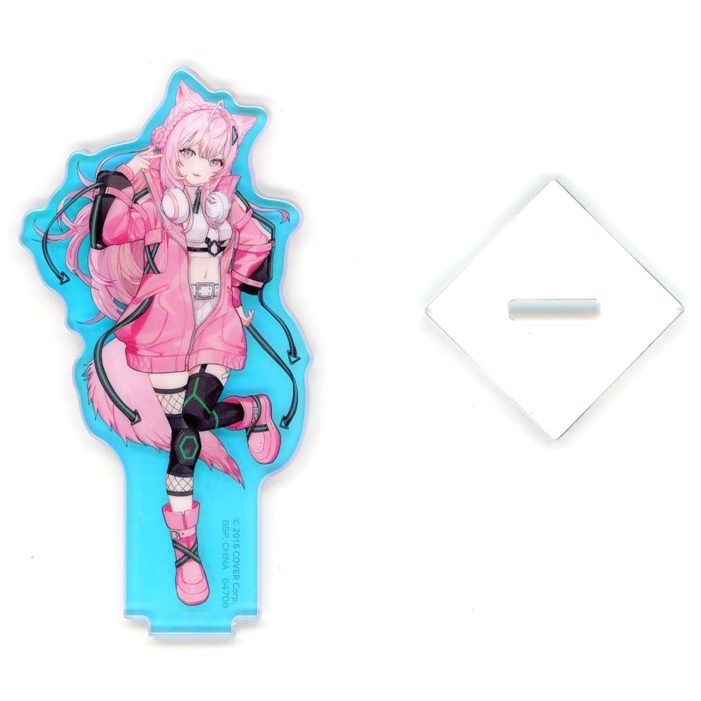 VTuber Hololive Hakui Koyori Facing Right Ichiban Kuji Cyberpunk Style Aurora Acrylic Stand Acrylic Stand Prize Acrylic Stands [USED]