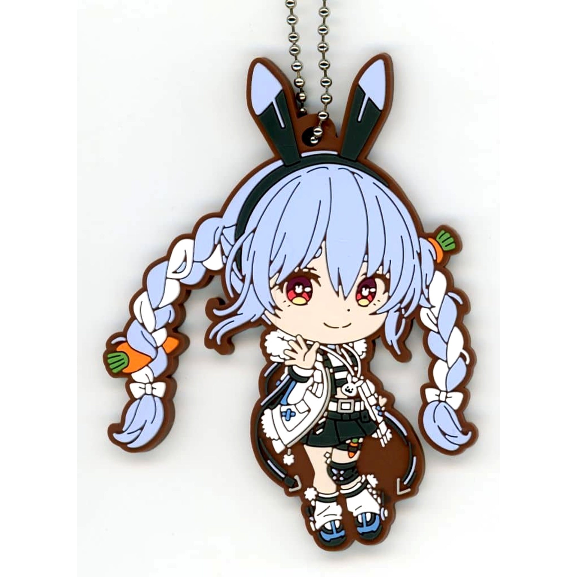 VTuber Hololive Usada Pekora Ichiban Kuji Cyberpunk Style Rubber Charm Kyunchara Illustrations Kyunchara Prize [USED]