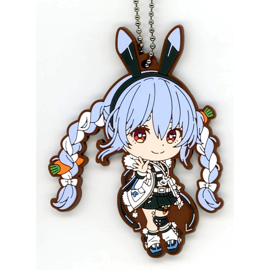 VTuber Hololive Usada Pekora Ichiban Kuji Cyberpunk Style Rubber Charm Kyunchara Illustrations Kyunchara Prize [USED]