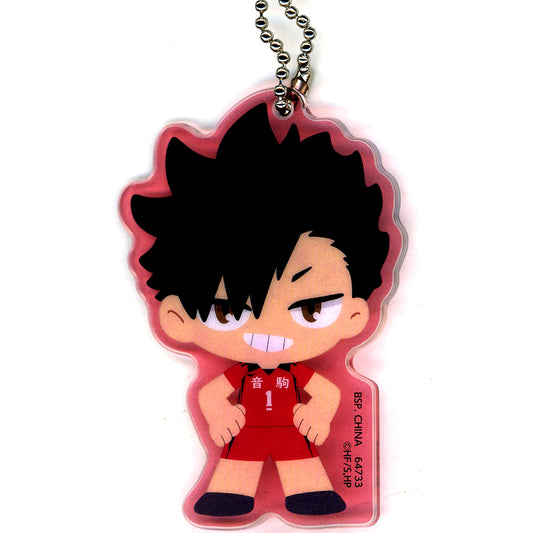Haikyu!! Movie: Battle of the Garbage Dump Tetsuro Kuroo Ichiban Kuji 2 Nekoma Acrylic Charm Prize H [USED]