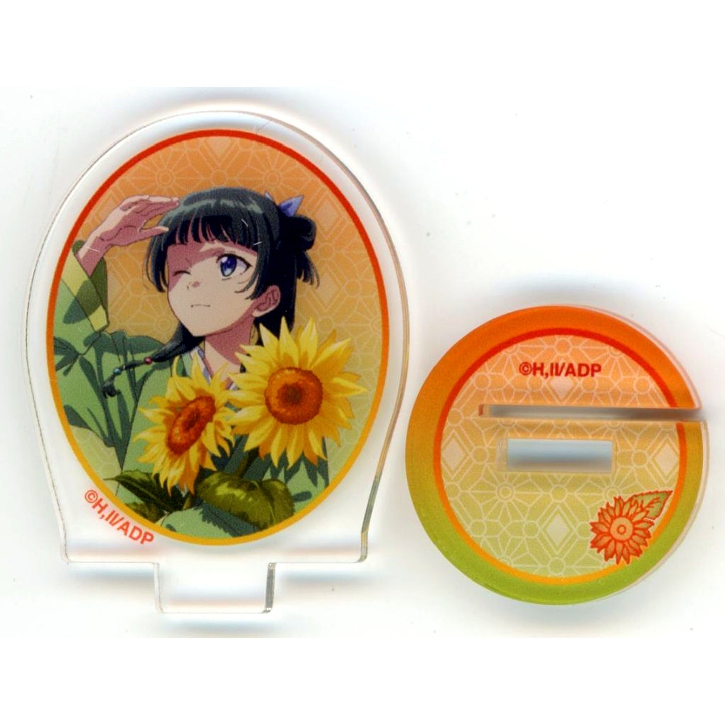Maomao Sunflower The Apothecary Diaries Chuasta Miniature Acrylic Stand Collection Tanabata Lotus Sunflower [USED]