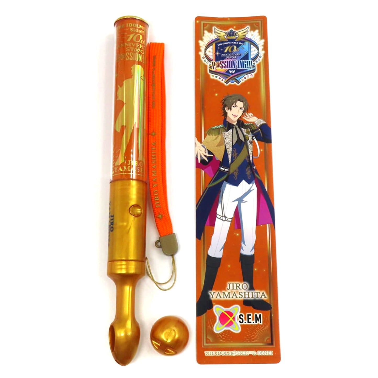 THE IDOLM@STER SideM Jiro Yamashita Official Concert Light 10th ANNIVERSARY STAGE PASSIONING!!! Exclusive [USED]