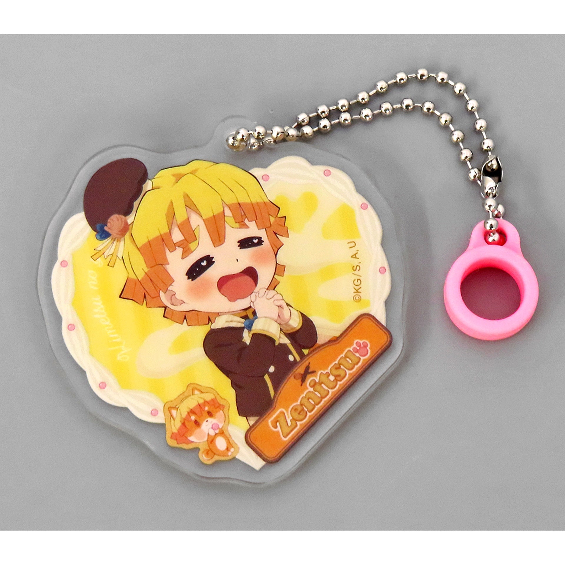 Zenitsu Agatsuma Demon Slayer ufotable Cafe Valentine White Day 2025 Straw Charm [USED]