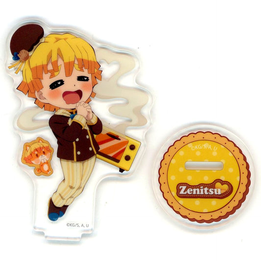 Zenitsu Agatsuma Demon Slayer: Kimetsu no Yaiba x ufotable Cafe x Machi Asobi Cafe Valentine & White Day Event 2025 Second Half Random Acrylic Stand [USED]