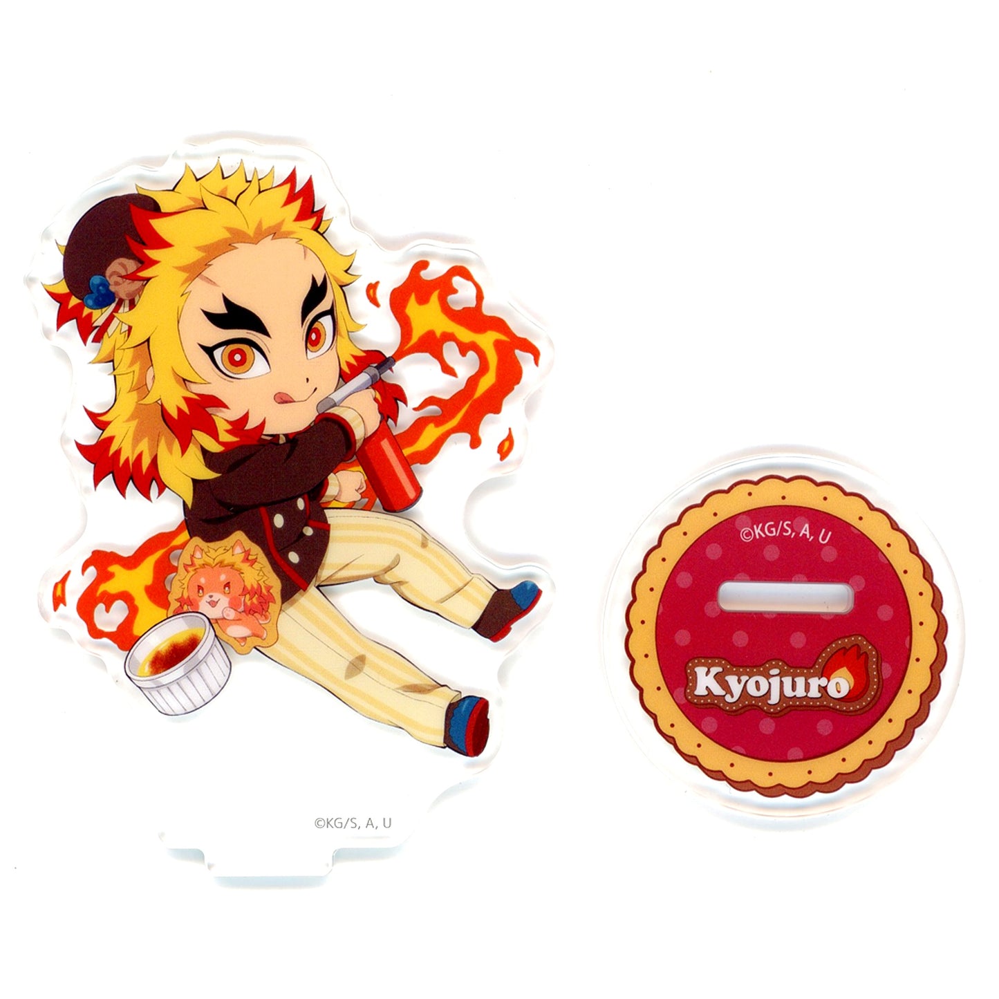 Kyojuro Rengoku Demon Slayer ufotable Cafe Machi Asobi CAFE Valentine & White Day Event 2025 Second Half Random Acrylic Stand [USED]