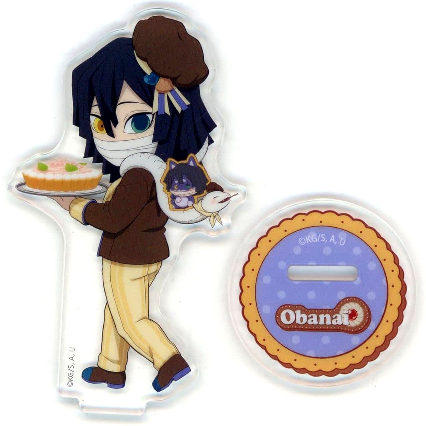 Obanai Iguro Demon Slayer: Kimetsu no Yaiba Random Acrylic Stand Demon Slayer x ufotable Cafe x Machi Asobi CAFE Valentine & White Day Event 2025 Second Half [USED]