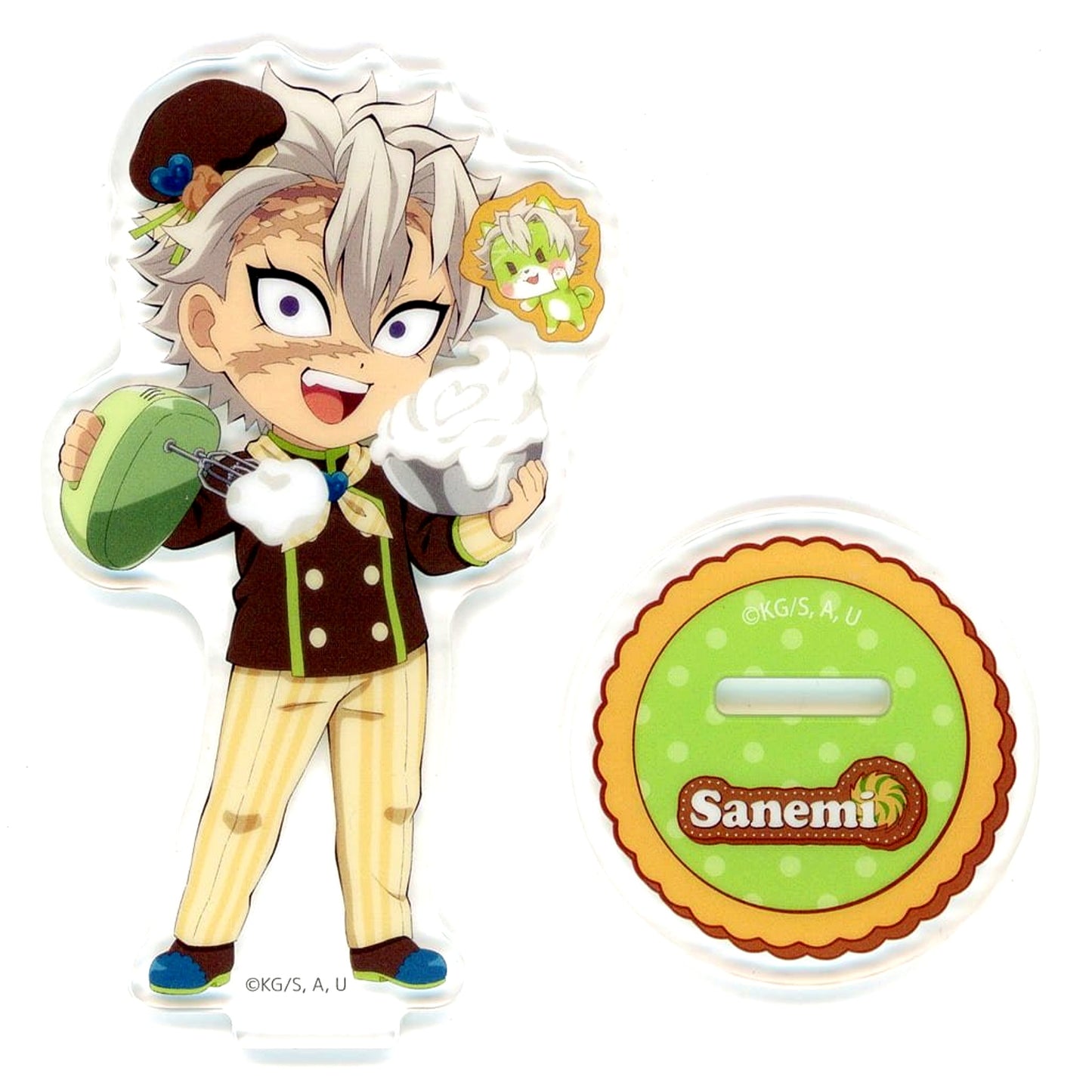 Sanemi Shinazugawa Demon Slayer: Kimetsu no Yaiba Random Acrylic Stand Demon Slayer x ufotable Cafe x Machi Asobi CAFE Valentine & White Day Event 2025 Second Half [USED]