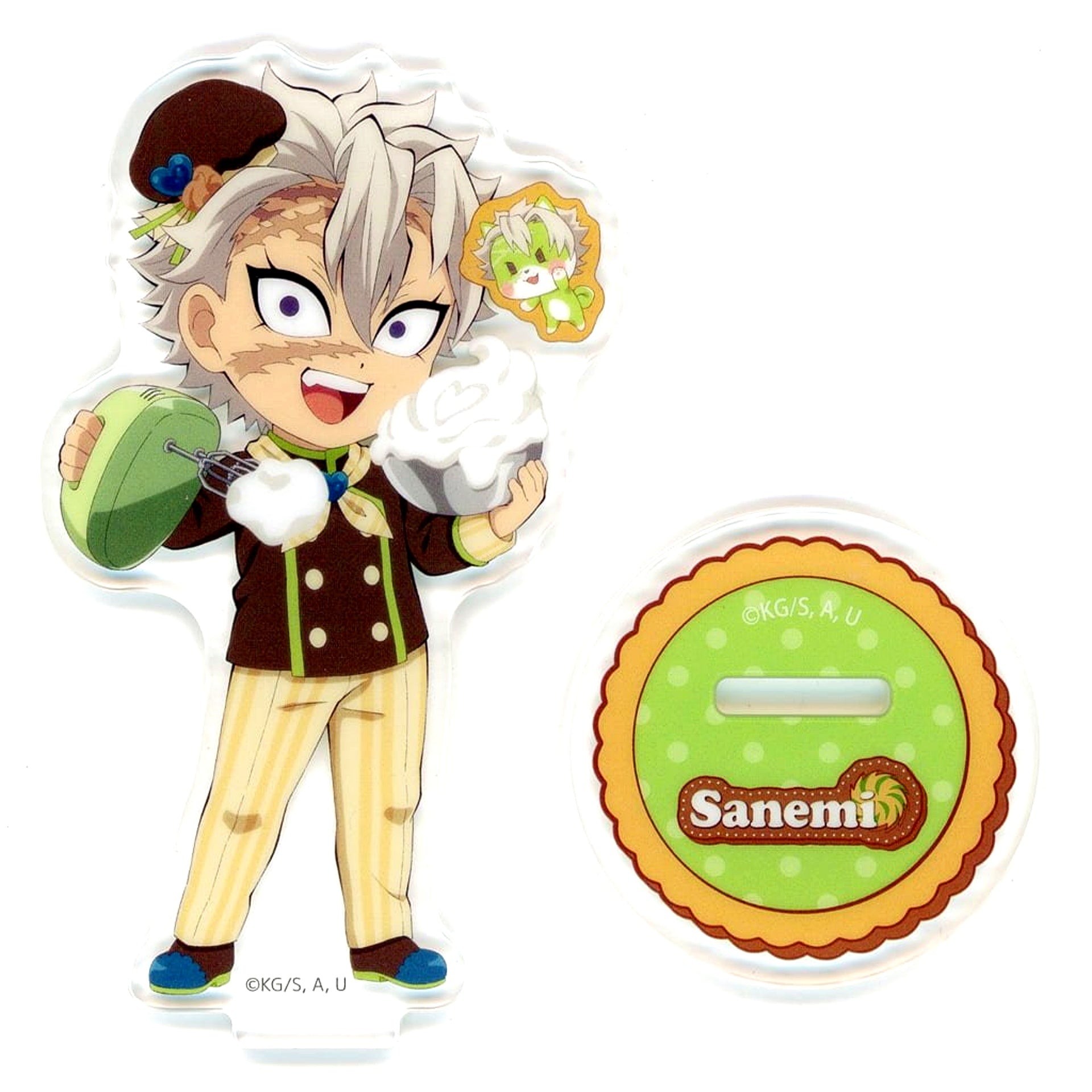 Sanemi Shinazugawa Demon Slayer: Kimetsu no Yaiba Random Acrylic Stand Demon Slayer x ufotable Cafe x Machi Asobi CAFE Valentine & White Day Event 2025 Second Half [USED]