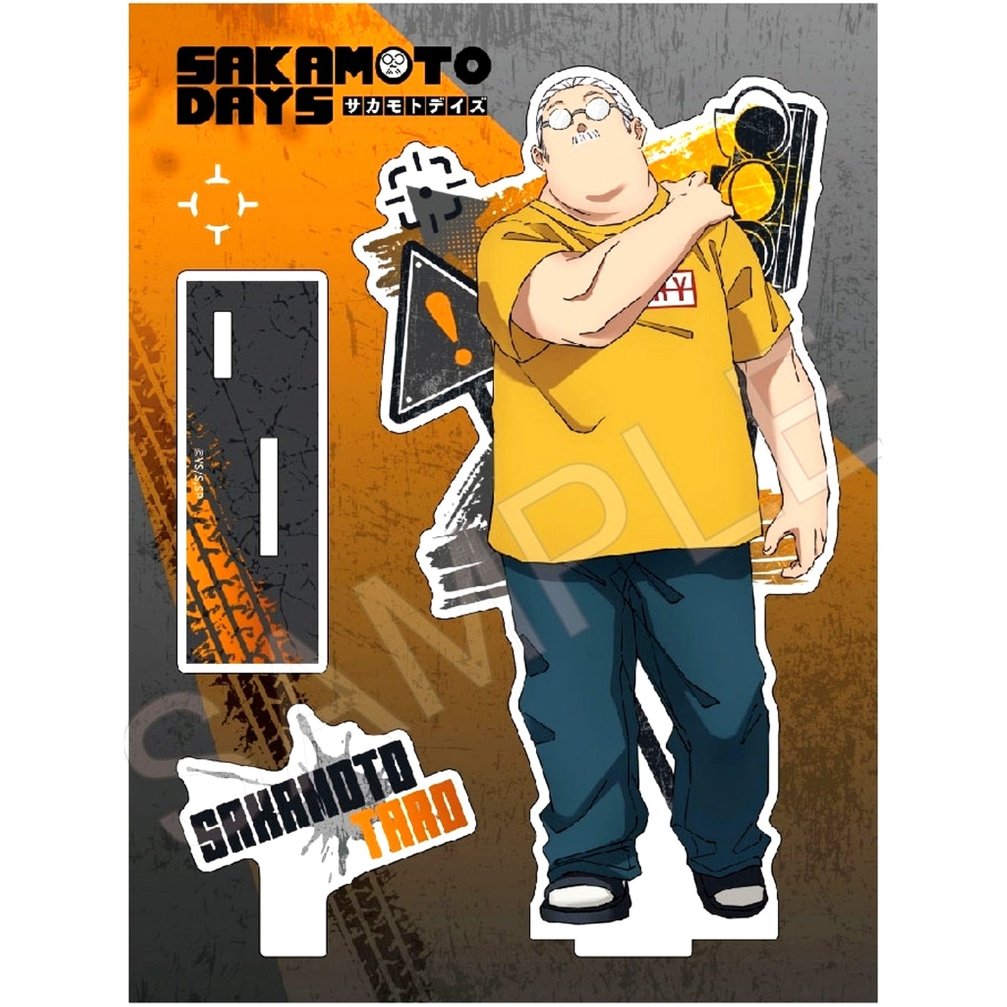 Taro Sakamoto Sakamoto Days AFORCE x DRAGON HORSE Acrylic Character Stand [USED]