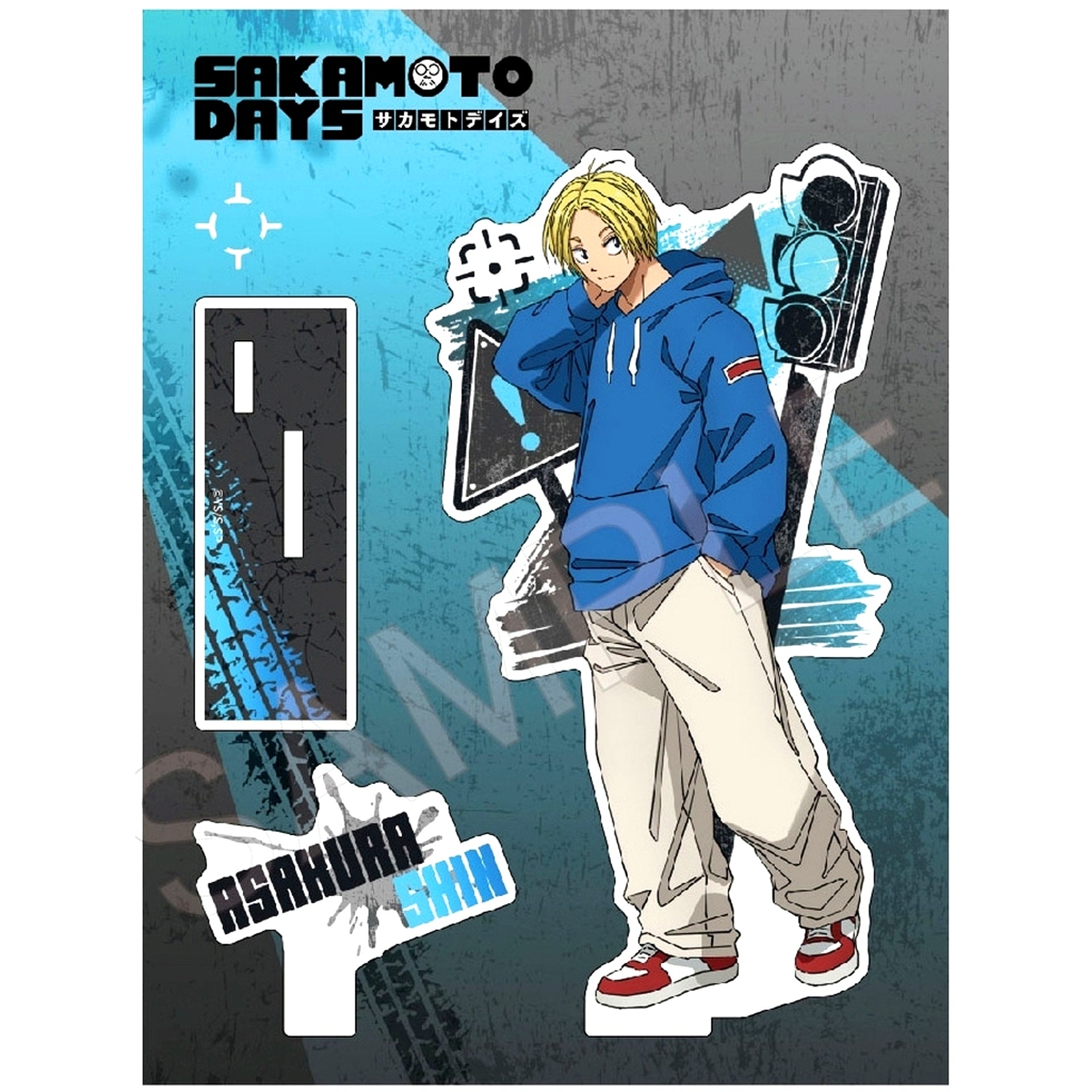Shin Asakura Aforce x Dragon Horse Acrylic Chara Stand Sakamoto Days [USED]