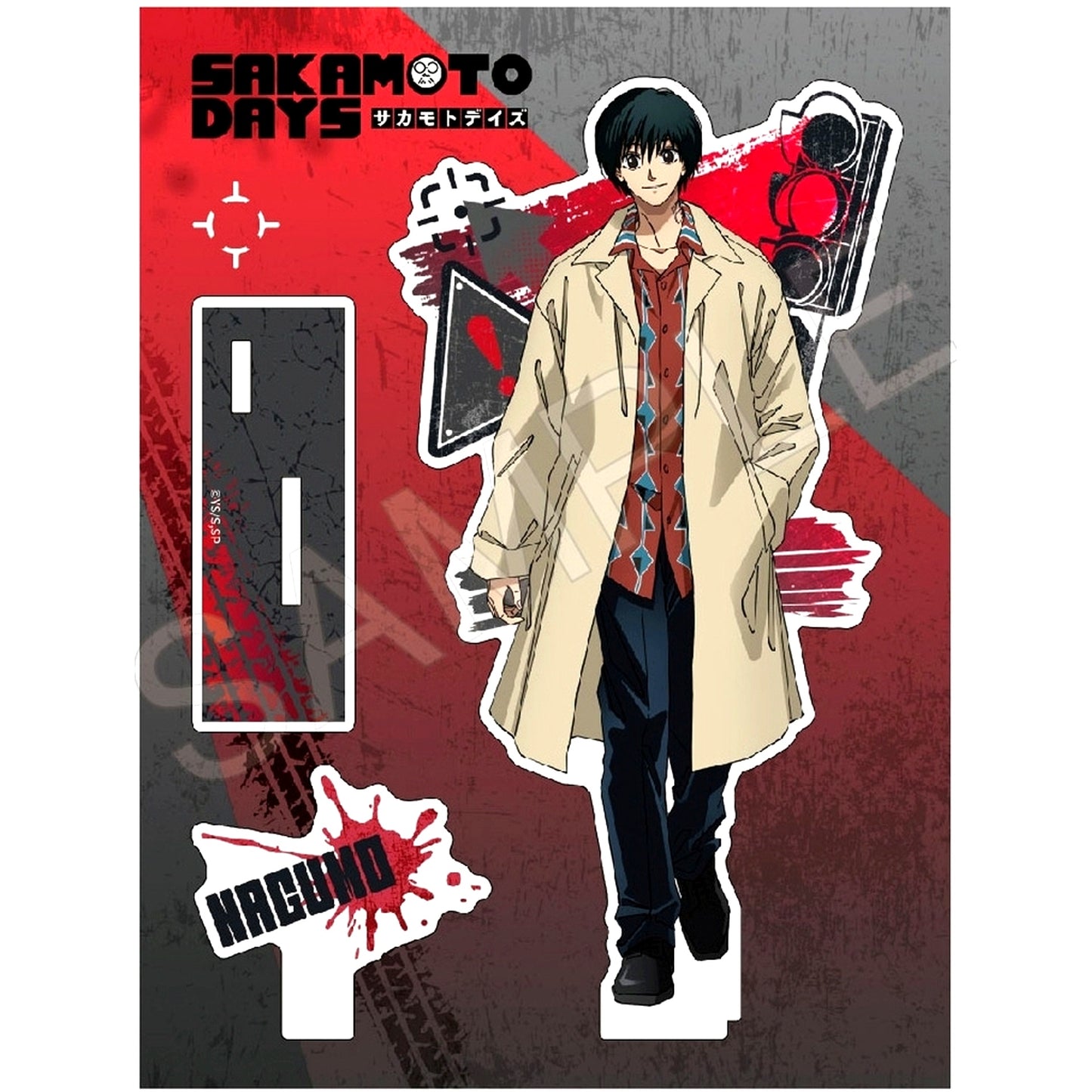 Nagumo AFORCE x DRAGON HORSE Acrylic Character Stand Sakamoto Days [USED]