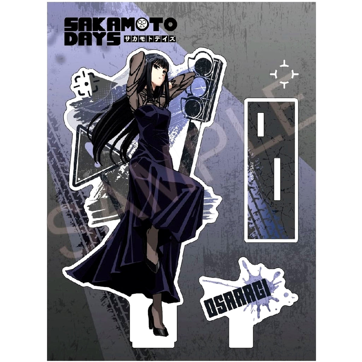Osaragi SAKAMOTO DAYS AFORCE x DRAGON HORSE Acrylic Character Stand [USED]