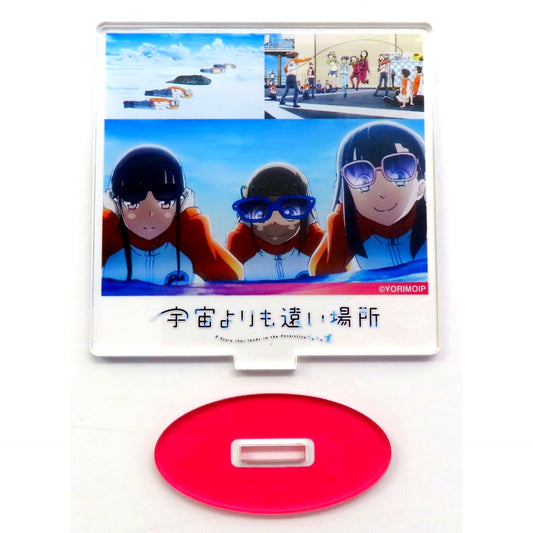 Group Red OP Scene Shot Acrylic Stand A Place Further Than the Universe [USED]