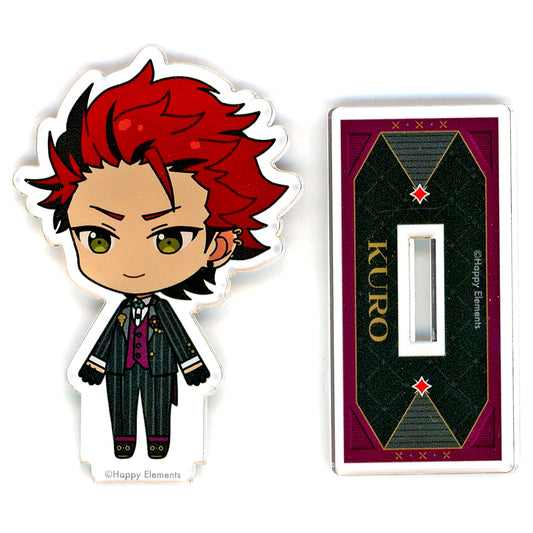 Kuro Kiryu Virtual Osaka Station 3.0 x Ensemble Stars!! POP UP SHOP Trading Acrylic Stand A [USED]