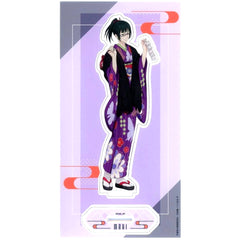 Maru Kuji Jujutsu Kaisen Kimono Style Maki Zenin Acrylic Stand Prize Kichi-4 Acrylic Stands [USED]