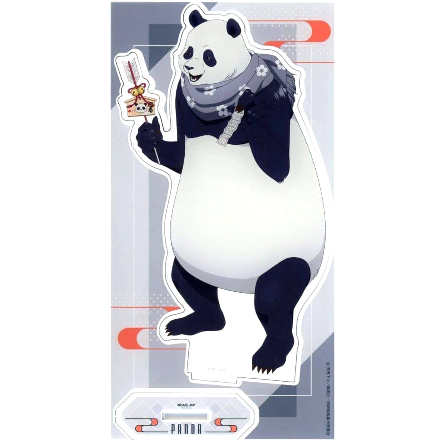 Marukuji Jujutsu Kaisen Panda Acrylic Stand Waso Style Prize Kichi-6 Acrylic Stands [USED]