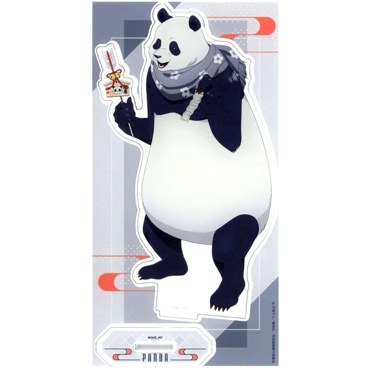 Marukuji Jujutsu Kaisen Panda Acrylic Stand Waso Style Prize Kichi-6 Acrylic Stands [USED]