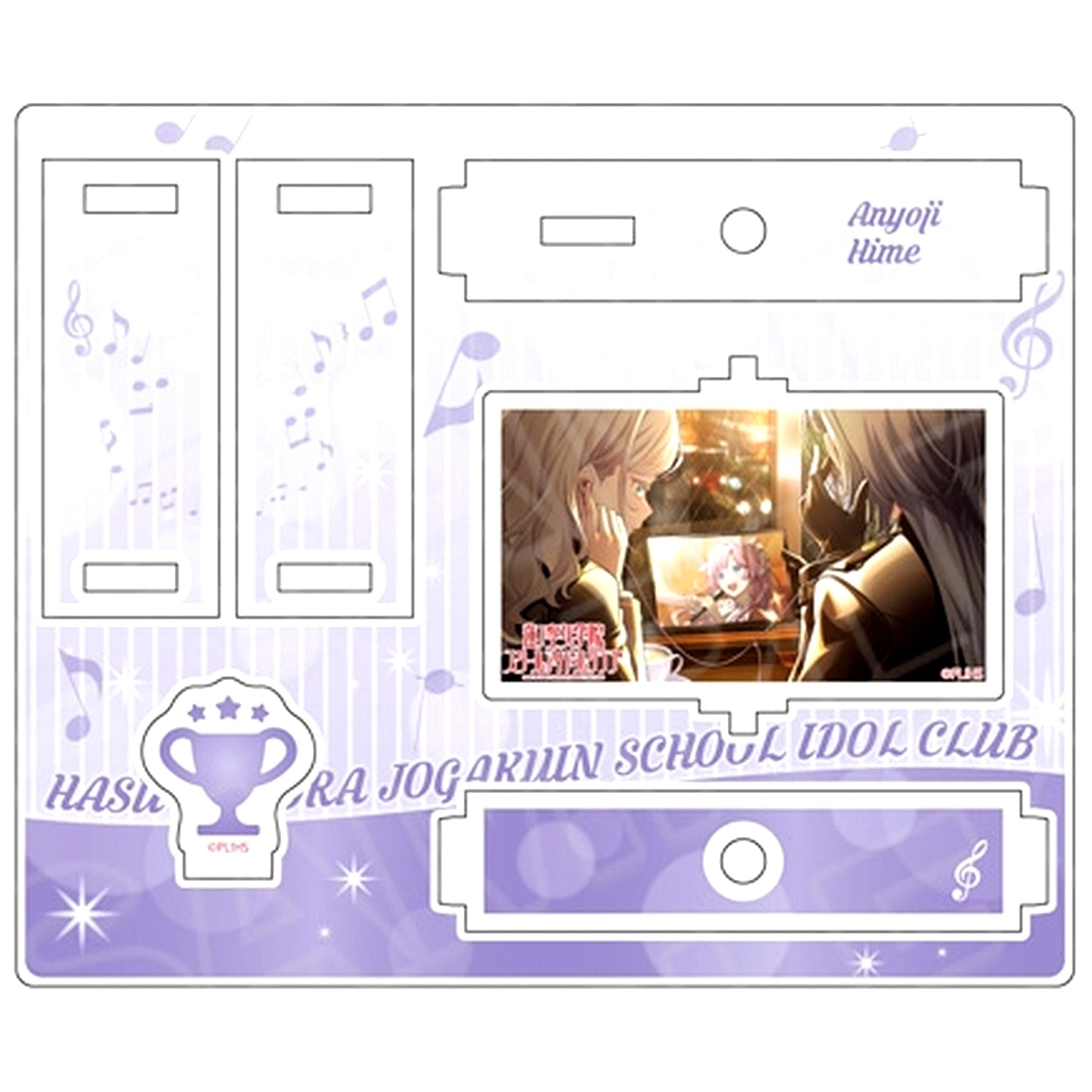 Hime Anyoji Spinning Acrylic Stand Link to the FUTURE Ver. Love Live! Hasunosora Girls' High School Idol Club [USED]