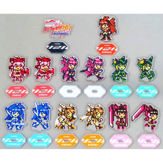 Group Acrylic Stand Set with Set Bonus Senki Zesshou Symphogear BB Dr. Ver's Ambition C104 Goods [USED]