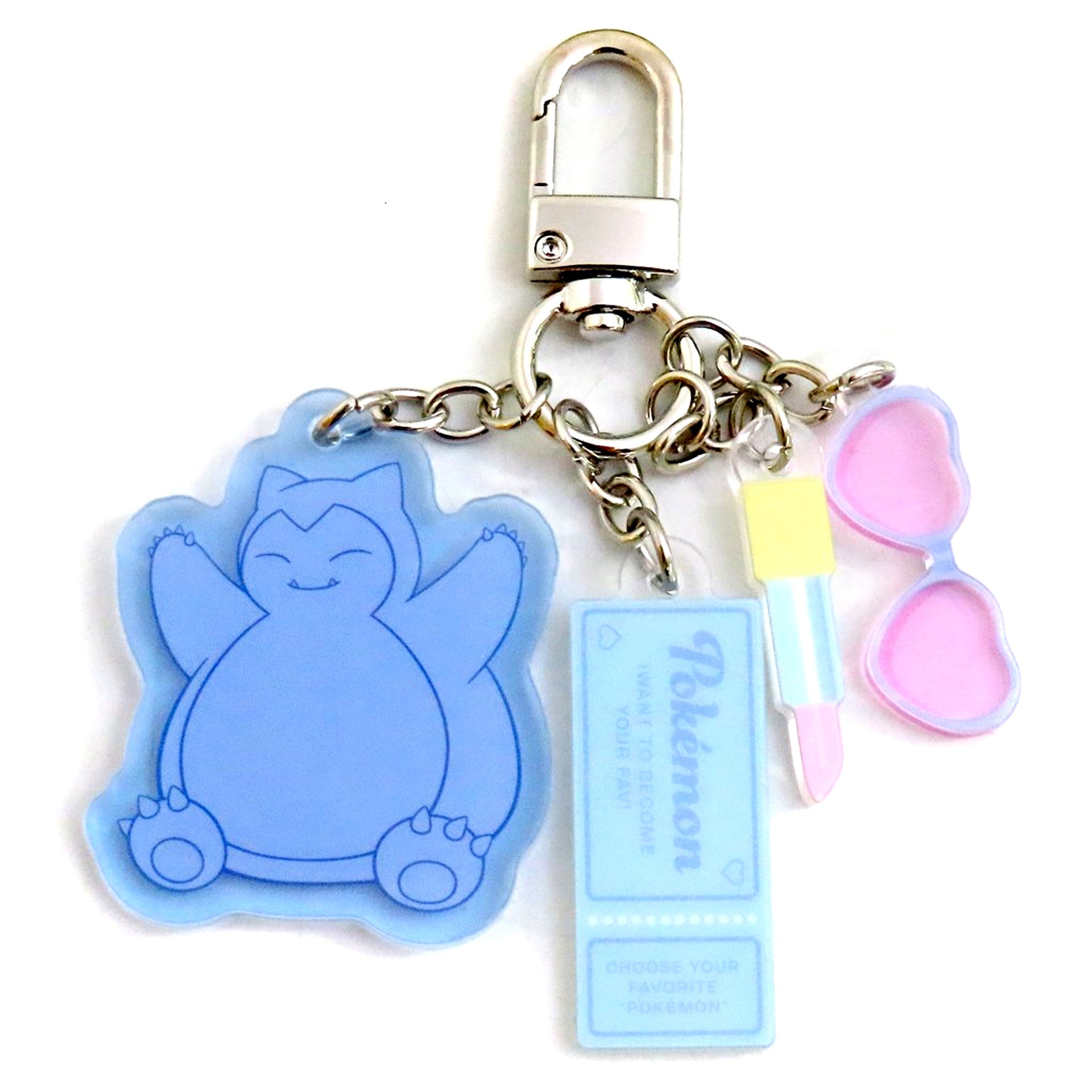 Snorlax Pokemon Bag Charm 1 Namco Ltd [USED]