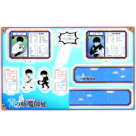 Rin Okumura & Yukio Okumura Blue Exorcist Exhibition Rin and Yukio's Sibling Fight Acrylic Connect Diorama [USED]
