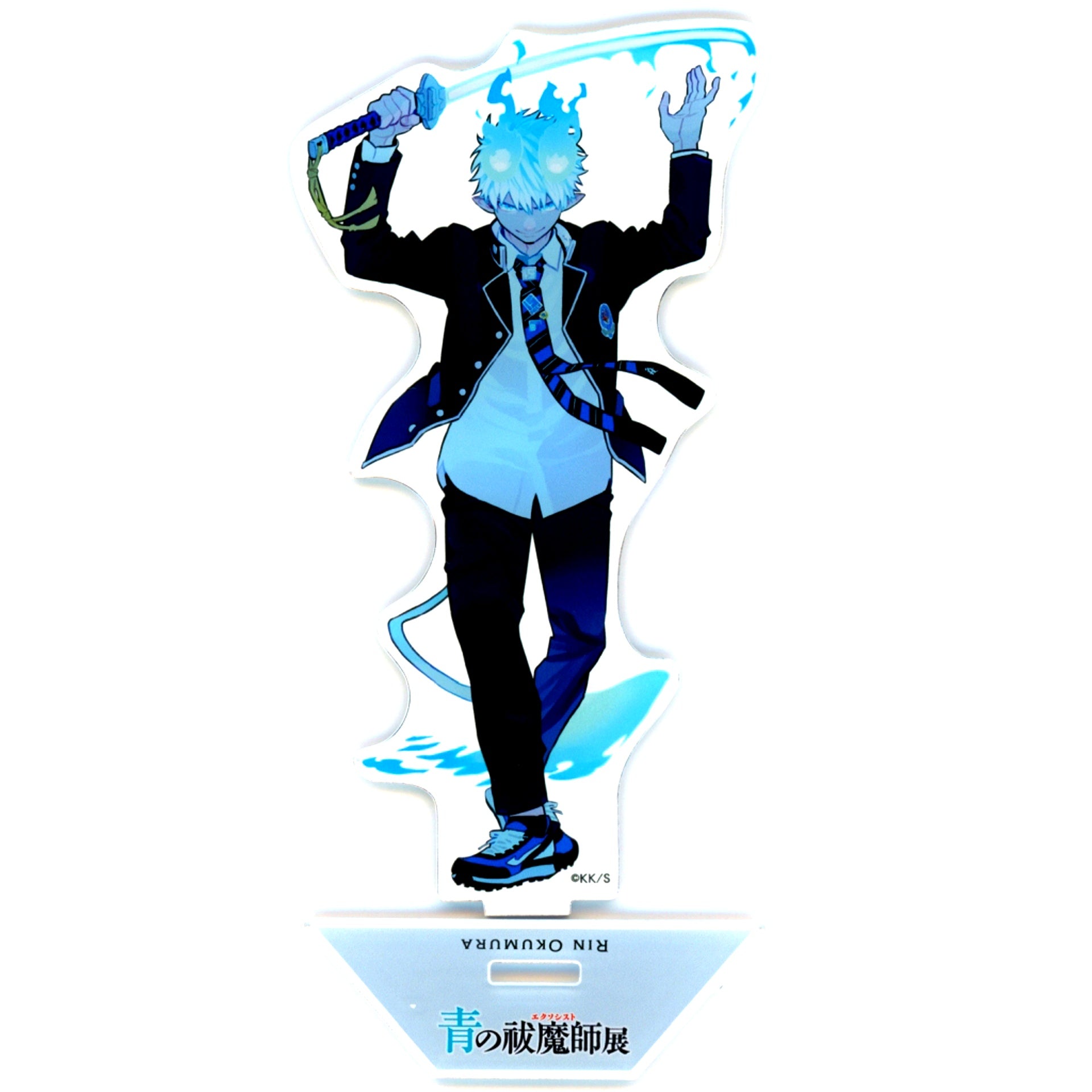 Rin Okumura Key Visual Acrylic Stand Blue Exorcist Exhibition [USED]