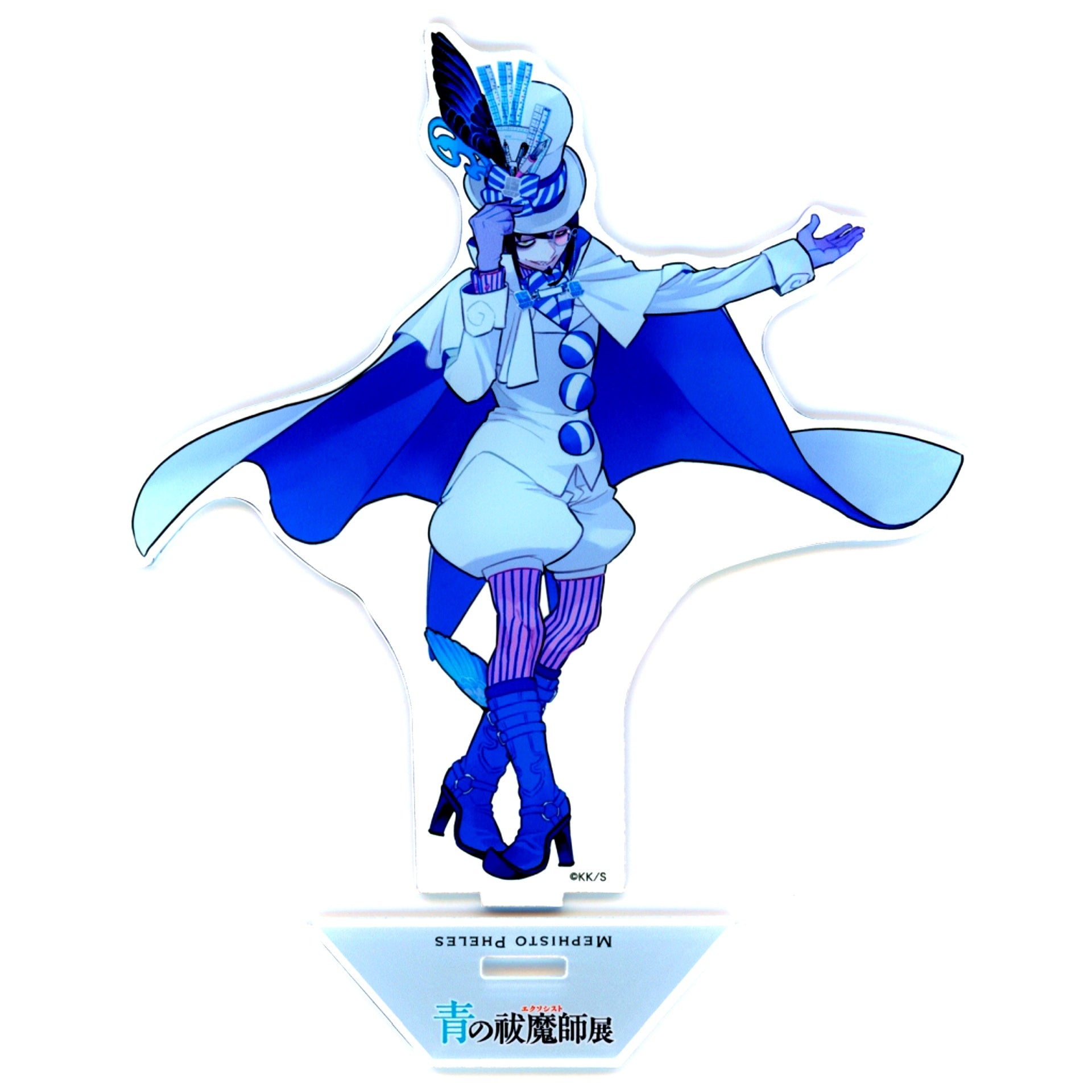 Mephisto Pheles Key Visual Acrylic Stand Blue Exorcist Exhibition [USED]